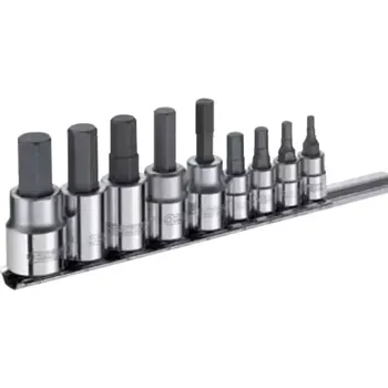 Gola sada E034802 9dílná sada 1/4" a 3/8" zástrčných 6hranných hlavic TONA Expert T