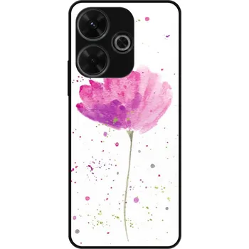 Pouzdro na mobilní telefon Lesklé pouzdro iSaprio pro Xiaomi Redmi 13 - Poppies (Lesklé pouzdro, kryt, obal iSaprio Exclusive na mobil Xiaomi Redmi 13 s motivem Poppies - elegantní skleněný vzhled, skvělá ochrana mobilu a luxusní styl, vyrobeno v Česku)