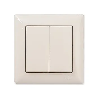 vypínač Vypínač č.5 Visage Ivory béžový