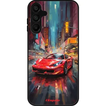 Pouzdro na mobilní telefon Lesklé pouzdro iSaprio pro Samsung Galaxy A15 / A15 5G - Ferrari (Lesklé pouzdro, kryt, obal iSaprio Exclusive na mobil Samsung Galaxy A15 / A15 5G s motivem Ferrari - elegantní skleněný vzhled, skvělá ochrana mobilu a luxusní styl, vyrobeno v Česku)