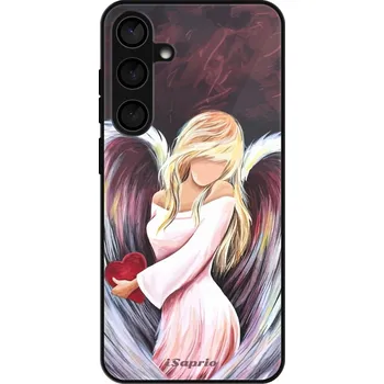 Pouzdro na mobilní telefon Lesklé pouzdro iSaprio pro Samsung Galaxy S24 Plus - Angel of Love (Lesklé pouzdro, kryt, obal iSaprio Exclusive na mobil Samsung Galaxy S24 Plus s motivem Angel of Love - elegantní skleněný vzhled, skvělá ochrana mobilu a luxusní styl, vyrobeno v Česku)