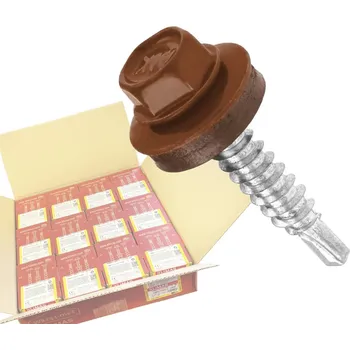 Klimas Wkret-Met RAL 8004 4,8x25mm - 1 Karton (12x250ks) - Vruty farmářské střešní barva: Měděná hnědá