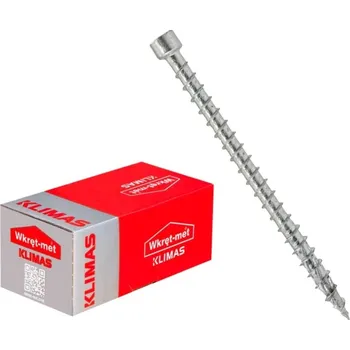 Šroub Klimas Wkret-Met TX 6x240mm - 100 ks - Vruty do dřeva s válcovou hlavou, WKFC