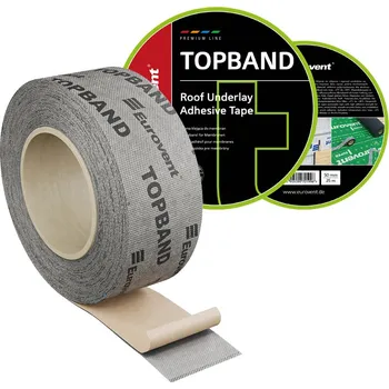 Lepicí páska Eurovent 50mm x 25m - Páska pro spojování a opravu membrán - Jednostranná TOPBAND