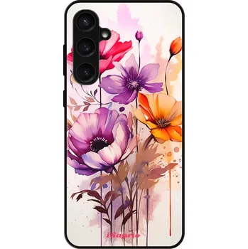 Pouzdro na mobilní telefon Lesklé pouzdro iSaprio pro Samsung Galaxy S23 FE - Flowers 22 (Lesklé pouzdro, kryt, obal iSaprio Exclusive na mobil Samsung Galaxy S23 FE s motivem Flowers 22 - elegantní skleněný vzhled, skvělá ochrana mobilu a luxusní styl, vyrobeno v Česku)