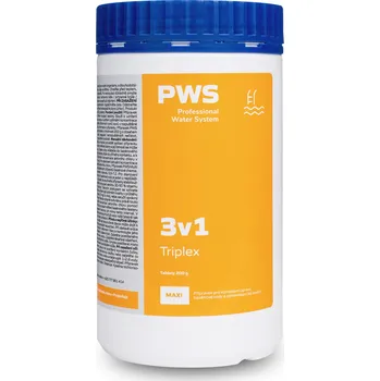 Bazénová chemie PWS - Professional Water System Trio tablety do bazénu 3v1 200g 2kg