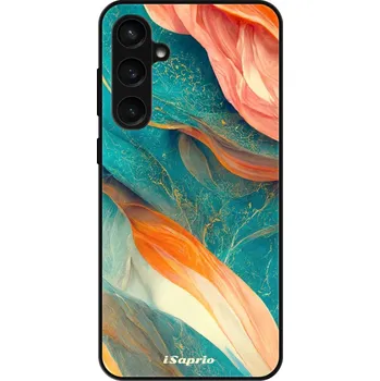 Pouzdro na mobilní telefon Lesklé pouzdro iSaprio pro Samsung Galaxy S23 FE - Abstract Marble (Lesklé pouzdro, kryt, obal iSaprio Exclusive na mobil Samsung Galaxy S23 FE s motivem Abstract Marble - elegantní skleněný vzhled, skvělá ochrana mobilu a luxusní styl, vyrobeno v Česku)