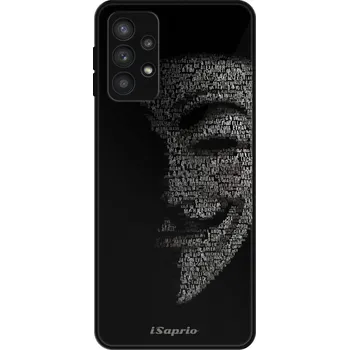 Pouzdro na mobilní telefon Lesklé pouzdro iSaprio pro Samsung Galaxy A32 5G - Vendeta 10 (Lesklé pouzdro, kryt, obal iSaprio Exclusive na mobil Samsung Galaxy A32 5G s motivem Vendeta 10 - elegantní skleněný vzhled, skvělá ochrana mobilu a luxusní styl, vyrobeno v Česku)