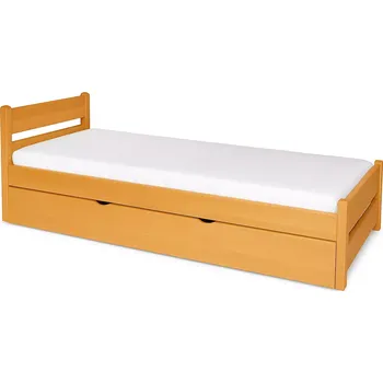 Postel GABI Dřevěná postel Relax 90x200 Olše