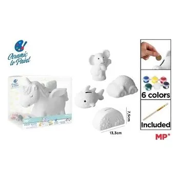 Set školních potřeb Skarbonka ceramiczna do malowania MIX