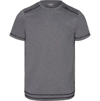 Pánské tričko Pánské triko Fila JANNIS L Šedá, Černá