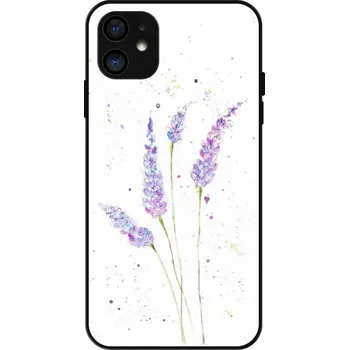 Pouzdro na mobilní telefon Lesklé pouzdro iSaprio pro Apple iPhone 11 - Lavender (Lesklé pouzdro, kryt, obal iSaprio Exclusive na mobil Apple iPhone 11 s motivem Lavender - elegantní skleněný vzhled, skvělá ochrana mobilu a luxusní styl, vyrobeno v Česku)