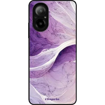 Pouzdro na mobilní telefon Lesklé pouzdro iSaprio pro Realme C67 - Purple Paint 10 (Lesklé pouzdro, kryt, obal iSaprio Exclusive na mobil Realme C67 s motivem Purple Paint 10 - elegantní skleněný vzhled, skvělá ochrana mobilu a luxusní styl, vyrobeno v Česku)