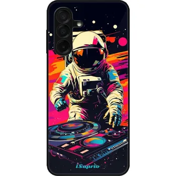 Pouzdro na mobilní telefon Lesklé pouzdro iSaprio pro Samsung Galaxy A26 5G - Astronaut DJ (Lesklé pouzdro, kryt, obal iSaprio Exclusive na mobil Samsung Galaxy A26 5G s motivem Astronaut DJ - elegantní skleněný vzhled, skvělá ochrana mobilu a luxusní styl, vyrobeno v Česku)