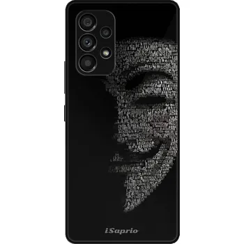 Pouzdro na mobilní telefon Lesklé pouzdro iSaprio pro Samsung Galaxy A53 5G - Vendeta 10 (Lesklé pouzdro, kryt, obal iSaprio Exclusive na mobil Samsung Galaxy A53 5G s motivem Vendeta 10 - elegantní skleněný vzhled, skvělá ochrana mobilu a luxusní styl, vyrobeno v Česku)