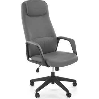 Kancelářské křeslo RAZOR — ekokůže, šedá