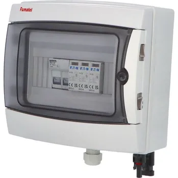 FAMATEL fr006e - Fotovoltaická rozvodnice SolarBOX pro 1 string IP65, DC, Un=1000V, fr006e