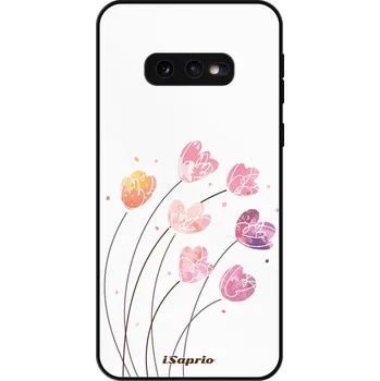 Pouzdro na mobilní telefon Lesklé pouzdro iSaprio pro Samsung Galaxy S10e - Flowers 14 (Lesklé pouzdro, kryt, obal iSaprio Exclusive na mobil Samsung Galaxy S10e s motivem Flowers 14 - elegantní skleněný vzhled, skvělá ochrana mobilu a luxusní styl, vyrobeno v Česku)