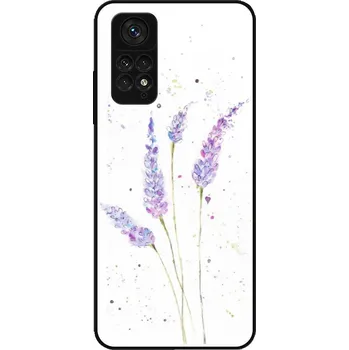 Pouzdro na mobilní telefon Lesklé pouzdro iSaprio pro Xiaomi Redmi Note 11 / Note 11S - Lavender (Lesklé pouzdro, kryt, obal iSaprio Exclusive na mobil Xiaomi Redmi Note 11 / Note 11S s motivem Lavender - elegantní skleněný vzhled, skvělá ochrana mobilu a luxusní styl, vyrobeno v)