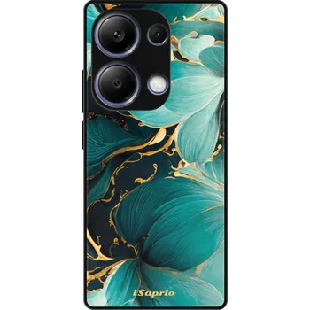 Pouzdro na mobilní telefon Lesklé pouzdro iSaprio pro Xiaomi Redmi Note 13 Pro 4G - Blue Flowers 12 (Lesklé pouzdro, kryt, obal iSaprio Exclusive na mobil Xiaomi Redmi Note 13 Pro 4G s motivem Blue Flowers 12 - elegantní skleněný vzhled, skvělá ochrana mobilu a luxusní styl, vyrobe