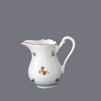 Mlékovka vysoká 0,85l HÁZENKA Český porcelán Dubí