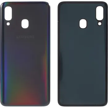 Náhradní kryt pro mobilní telefon Samsung Galaxy A40 zadní kryt baterie černý A405