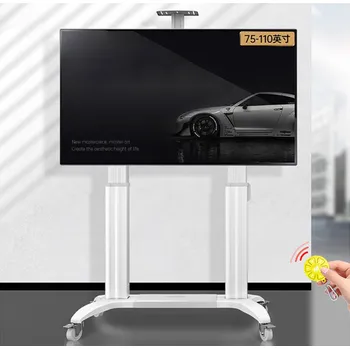 Televizní držák NB TW100 Profesionální motorizovaný stojan na TV 75–110" nosnost 136,4kg - bílý