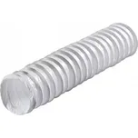 6607 PVC ohebné potrubí z drátěného skeletu se samozhášecím bílým potahem 150mm, délka 3m DALAP AS-152/3