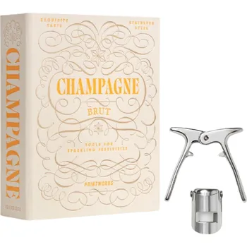 Printworks, Příslušenství pro šampaňské The Essentials v dárkové krabičce 2 díly - Formadore