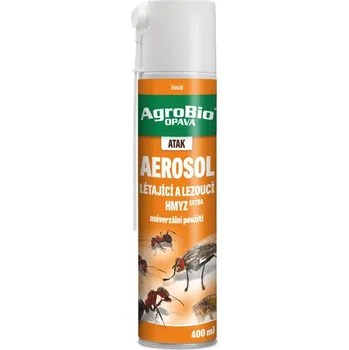 Pesticid AgroBioOpava AgroBio ATAK - aerosol na létající a lezoucí hmyz Extra 400ml