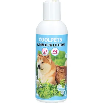 Kosmetika pro psa CoolPets Opalovací mléko pro psy a kočky SPF 15+ 200 ml