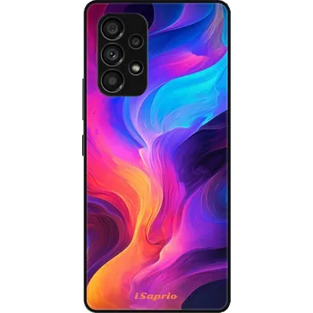 Pouzdro na mobilní telefon Lesklé pouzdro iSaprio pro Samsung Galaxy A53 5G - Abstract Wave 01 (Lesklé pouzdro, kryt, obal iSaprio Exclusive na mobil Samsung Galaxy A53 5G s motivem Abstract Wave 01 - elegantní skleněný vzhled, skvělá ochrana mobilu a luxusní styl, vyrobeno v Česku