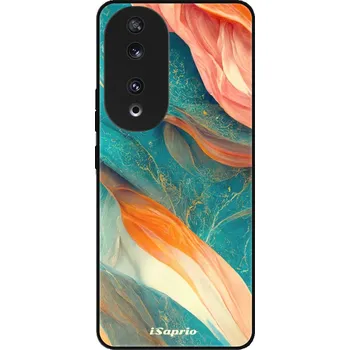 Pouzdro na mobilní telefon Lesklé pouzdro iSaprio pro Honor 90 5G - Abstract Marble (Lesklé pouzdro, kryt, obal iSaprio Exclusive na mobil Honor 90 5G s motivem Abstract Marble - elegantní skleněný vzhled, skvělá ochrana mobilu a luxusní styl, vyrobeno v Česku)