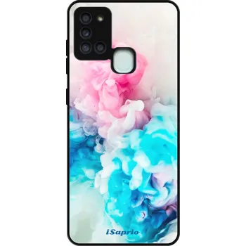 Pouzdro na mobilní telefon Lesklé pouzdro iSaprio pro Samsung Galaxy A21s - Watercolor 03 (Lesklé pouzdro, kryt, obal iSaprio Exclusive na mobil Samsung Galaxy A21s s motivem Watercolor 03 - elegantní skleněný vzhled, skvělá ochrana mobilu a luxusní styl, vyrobeno v Česku)