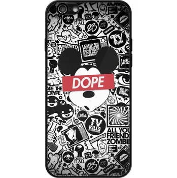Pouzdro na mobilní telefon Lesklé pouzdro iSaprio pro Apple iPhone 6 / 6S - DOPE (Lesklé pouzdro, kryt, obal iSaprio Exclusive na mobil Apple iPhone 6 / 6S s motivem DOPE - elegantní skleněný vzhled, skvělá ochrana mobilu a luxusní styl, vyrobeno v Česku)