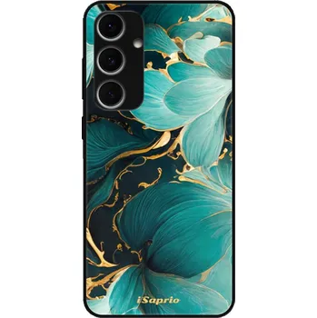 Pouzdro na mobilní telefon Lesklé pouzdro iSaprio pro Samsung Galaxy S24 FE - Blue Flowers 12 (Lesklé pouzdro, kryt, obal iSaprio Exclusive na mobil Samsung Galaxy S24 FE s motivem Blue Flowers 12 - elegantní skleněný vzhled, skvělá ochrana mobilu a luxusní styl, vyrobeno v Česku)