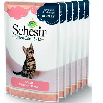 Chovatelství Schesir Cat kapsa Kitten kuře - 85g