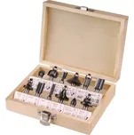 44032 Frézy tvarové do dřeva s SK plátky sada 12ks EXTOL CRAFT