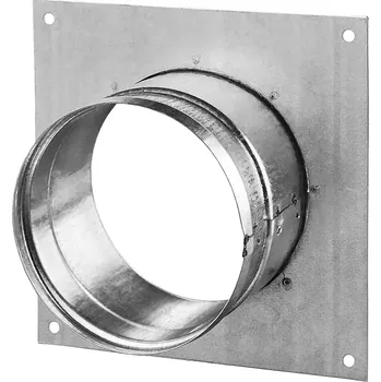 Ventilace 427 Příruba z pozinkované o oceli, 150 mm s rámečkem DALAP DFK 150