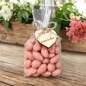 Nutworld.cz Mandle v jahodovém jogurtu v celofánu 200g - PRO MAMINKU