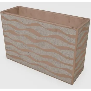 Květináč Betonový květináč Linda BDA 120/40/80 Linda kar trysk.vlnka