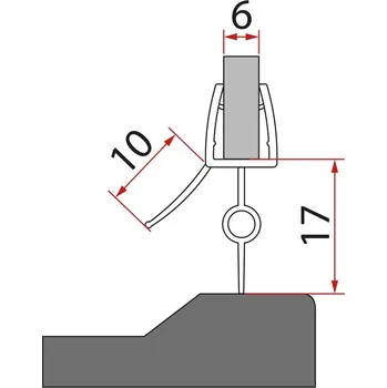 Spodní těsnění pro AQ6018 L/P (53 cm)