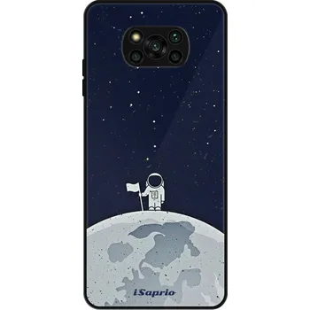 Pouzdro na mobilní telefon Lesklé pouzdro iSaprio pro Xiaomi Poco X3 Pro / X3 NFC - On The Moon 10 (Lesklé pouzdro, kryt, obal iSaprio Exclusive na mobil Xiaomi Poco X3 Pro / X3 NFC s motivem On The Moon 10 - elegantní skleněný vzhled, skvělá ochrana mobilu a luxusní styl, vyrobeno