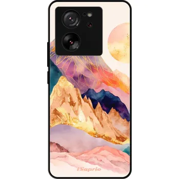 Pouzdro na mobilní telefon Lesklé pouzdro iSaprio pro Xiaomi 13T / 13T Pro - Abstract Mountains (Lesklé pouzdro, kryt, obal iSaprio Exclusive na mobil Xiaomi 13T / 13T Pro s motivem Abstract Mountains - elegantní skleněný vzhled, skvělá ochrana mobilu a luxusní styl, vyrobeno v Čes