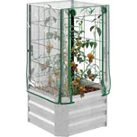 Outsunny Zvýšený záhon s plastovým…