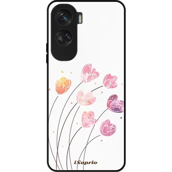 Pouzdro na mobilní telefon Lesklé pouzdro iSaprio pro Honor 90 Lite 5G - Flowers 14 (Lesklé pouzdro, kryt, obal iSaprio Exclusive na mobil Honor 90 Lite 5G s motivem Flowers 14 - elegantní skleněný vzhled, skvělá ochrana mobilu a luxusní styl, vyrobeno v Česku)