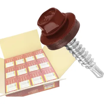 Šroub Klimas Wkret-Met RAL 3009 4,8x25mm - 1 Karton (12x250ks) - Vruty farmářské střešní barva: Řezavá červená