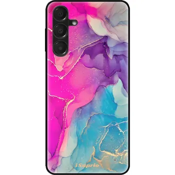 Pouzdro na mobilní telefon Lesklé pouzdro iSaprio pro Samsung Galaxy A16 5G - Purple Ink (Lesklé pouzdro, kryt, obal iSaprio Exclusive na mobil Samsung Galaxy A16 5G s motivem Purple Ink - elegantní skleněný vzhled, skvělá ochrana mobilu a luxusní styl, vyrobeno v Česku)