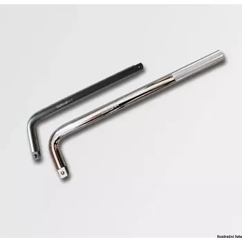 Ruční nářadí H4300 Ohnutá rukojeť 1/2" 300mm 40CRV HONITON