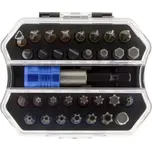 99800-32A 32dílná sada bitů OREN (30 bitů (PH + PZD + TX + RESISTORX + HEX + ploché) + přechodka na ořech + magnetický adaptér)